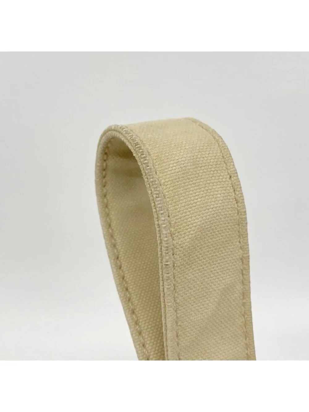 Chanel Tote Marshmallow Canvas White Beige Gold